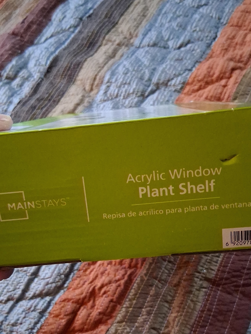 Mainstays Acrylic Window Plant Shelf - White/Clear - Picture 5 of 6
